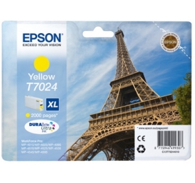 Epson Cartuccia inkjet alta capacit ink pigmentato blister RS DuraBrite Ultra XL T7024 giallo C13T70244010