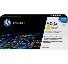HP Toner alta capacit 503A giallo Q7582A