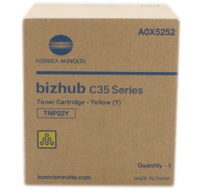 Konica-Minolta Toner TNP22Y giallo A0X5252