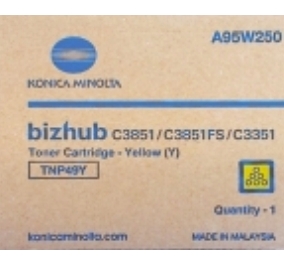 Konica-Minolta Toner TNP49Y giallo A95W250