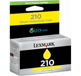 Lexmark Cartuccia inkjet return program 210 giallo 14L0088E