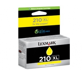 Lexmark Cartuccia inkjet alta resa return program 210XL giallo 14L0177E