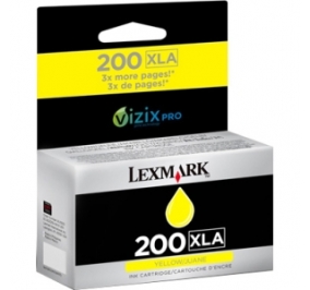 Lexmark Cartuccia inkjet alta resa 200XLA giallo 14L0200