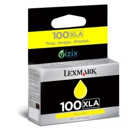 Lexmark Cartuccia inkjet alta resa 100XLA giallo 14N1095