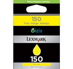 Lexmark Cartuccia inkjet return program 150 giallo 14N1610E