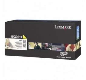 Lexmark Toner giallo 15G031Y