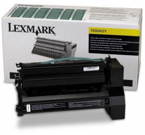 Lexmark Toner alta resa return program giallo 15G042Y