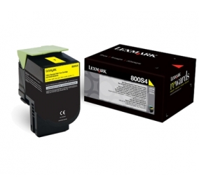 Lexmark Toner 802SKE giallo 80C0S40