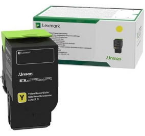 Lexmark Toner alta resa return program giallo C242XY0