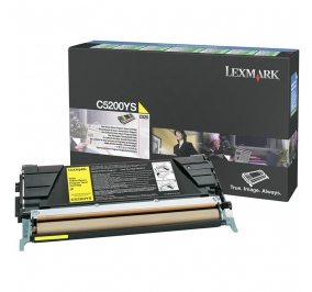 Lexmark Toner return program giallo C5200YS