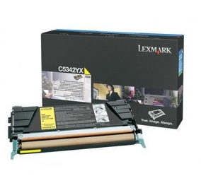 Lexmark Toner altissima resa giallo C5342YX