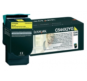 Lexmark Toner altissima resa giallo C544X2YG