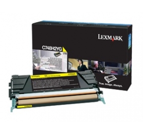 Lexmark Toner alta resa C748 giallo C748H2YG