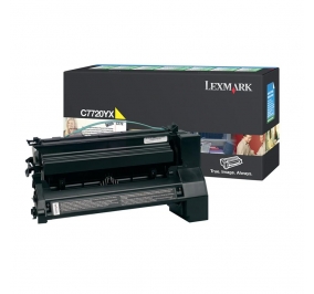 Lexmark Toner altissima resa return program giallo C7720YX