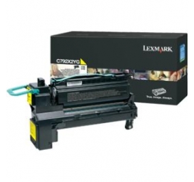 Lexmark Toner altissima resa return program C792 giallo C792X1YG