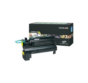Lexmark Toner altissima resa return program X792 giallo X792X1YG