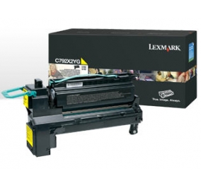 Lexmark Toner altissima resa X792 giallo X792X2YG