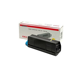 Oki Toner TYPE C6 giallo 42804505