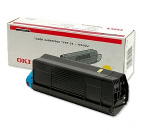 Oki Toner TYPE C6L giallo 42804513