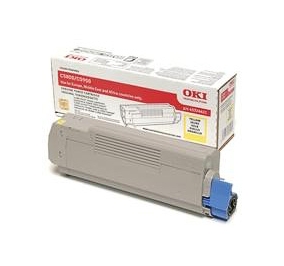 Oki Toner giallo 43324421