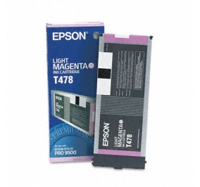 Epson Cartuccia inkjet ink pigmentato ColorFast T478 magenta chiaro C13T478011