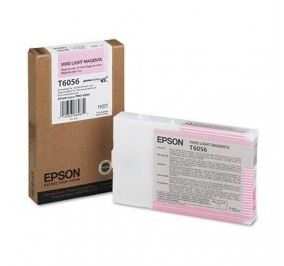 Epson Cartuccia inkjet ink pigmentato Ultrachrome K3 T6056 magenta chiaro C13T605600