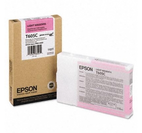 Epson Cartuccia inkjet ink pigmentato Ultrachrome K3 T605C magenta chiaro C13T605C00