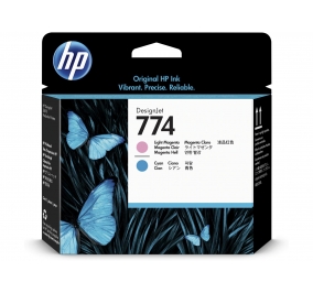 HP Testina di stampa 774 magenta chiaro +ciano chiaro P2V98A