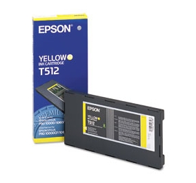 Epson Cartuccia inkjet ink pigmentato ColorFast T512 giallo C13T512011