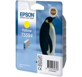 Epson Cartuccia inkjet blister RS+RF Stylus Photo T5594 giallo C13T55944020