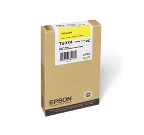 Epson Cartuccia inkjet alta capacit ink pigmentato Ultrachrome K3 T6034 giallo C13T603400
