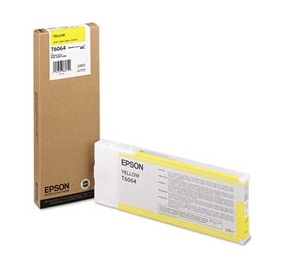 Epson Cartuccia inkjet alta capacit ink pigmentato Ultrachrome K3 T6064 giallo C13T606400