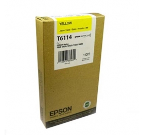 Epson Cartuccia inkjet ink pigmentato Ultrachrome T6114 giallo C13T611400