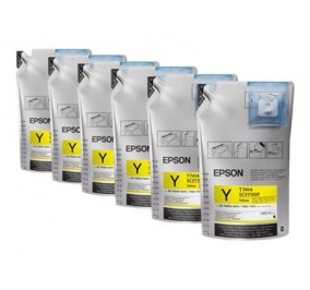 Epson Conf. 6 cartucce inkjet T7414 giallo C13T741400