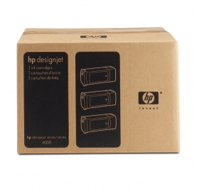 HP Conf. 3 cartucce inkjet 90 giallo C5085A