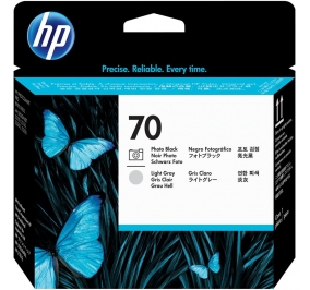 HP Testina di stampa 70 grigio chiaro +nero C9407A