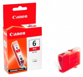 Canon Serbatoio inchiostro BCI-6R rosso 8891A002