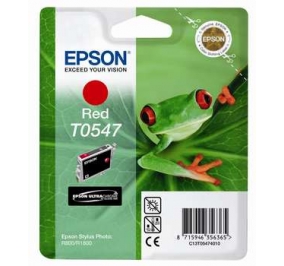 Epson Cartuccia inkjet Hi-Gloss blister RS Stylus Photo T0547 rosso C13T05474010