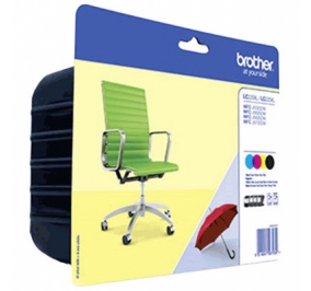 Brother Conf. 4 cartucce inkjet LC-229+LC-225 n+c+m+g LC-229XLVALBP
