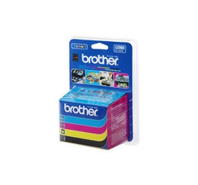 Brother Conf. 4 cartucce inkjet SERIE 900 nero+ciano+magenta+giallo LC-900VALBP