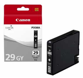 Canon Serbatoio inchiostro ink pigmentato Chromalife 100 PGI-29 GY grigio 4871B001