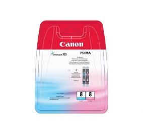 Canon Conf. 2 serbatoi inchiostro blister Chromalife 100 CLI-8 ciano foto+magenta foto 0624B026