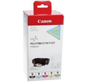 Canon Conf. 5 serbatoi inchiostro blister PGI-9 5 colori 1034B013