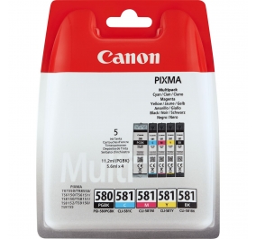 Canon Conf. 4 cartucce inkjet PGI-580 n+c+m+g 2078C005