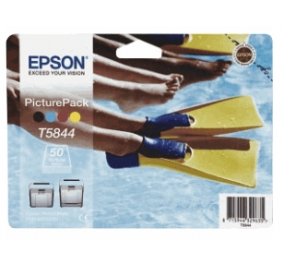 Epson Kit blister RS T5844 quadricromia C13T58444010