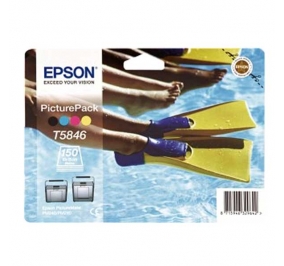 Epson Kit blister RS+RF T5846 quadricromia C13T58464020