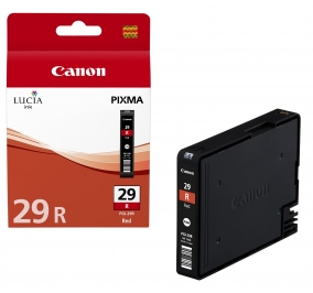 Canon Serbatoio inchiostro ink pigmentato Chromalife 100 PGI-29 R rosso 4878B001