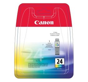 Canon Serbatoio inchiostro blister security BCI-24 CL ciano+magenta+giallo 6882A030