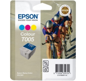 Epson Cartuccia inkjet blister RS+RF T005 3 colori C13T00501120