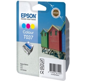 Epson Cartuccia inkjet blister RS T037 3 colori C13T03704010